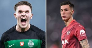 Benjamin Sesko and Viktor Gyokeres